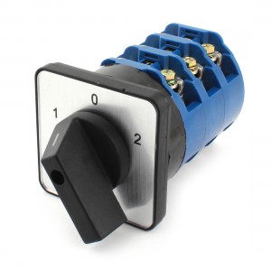 660V 125A 3Pole 3Position Universal Cam Changeover Rotary Switch