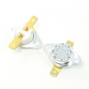 2 Pcs 150 Celsius Normal Closed KSD301 Model Ceramic Thermostat 10A AC 250V
