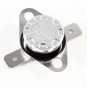 KSD301 AC 250V 10A 110C Celsius NC Temperature Control Switch Thermostat