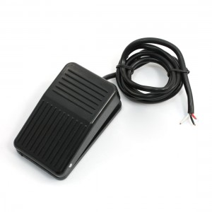 2Pcs AC 250V 10A SPDT Momentary Power Treadle Foot Pedal Switch w 75cm Cable