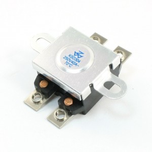 250VAC 40A 70C Normal Close Temperature Controller Bimetal Thermostat KSD304