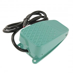 AC 250V 10A SPDT NO NC Nonslip Industrial Momentary Power Foot Pedal Switch
