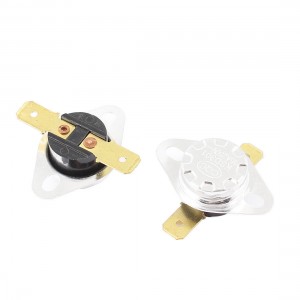 2Pcs KSD301 2P Terminal 85C Temperature Control Switch Thermostat AC 250V 15A