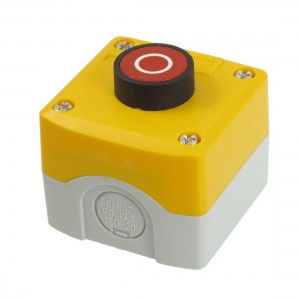 Plastic Shell SPST Momentary Circle Red Flat Push Button Switch 240V 3A