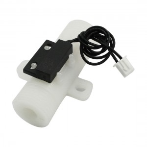 AC 220V/0.1A 0.75L-5L/Min 1/2PT Thread Pool Pond NC Water Flow Switch Flowmeter