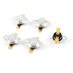 5Pcs KSD301 65C Temperature Control Thermal Thermostat Protector AC 250V 15A