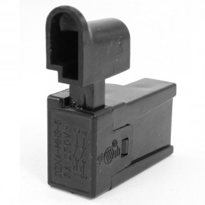 AC 250V 6A Electric Power Tool SPST NO Lock Trigger Switch DZKA-MH3-6