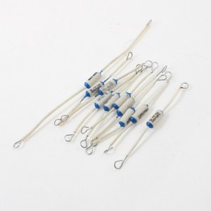 10 Pcs Metal Ceramic 15A 250V 185C Fuse Protector for Rice Cooker