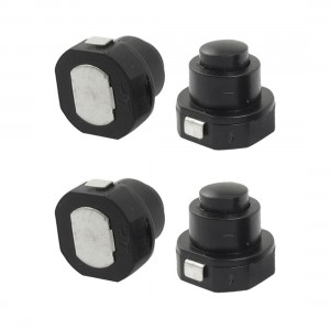4 Pcs Latching Action Flashlight Torch Push Button Switch AC 250V 1.5A