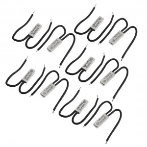 10 Pcs TLRS9700 135C N.C Bimetal Temperature Switch Thermal Protector 250V 5A