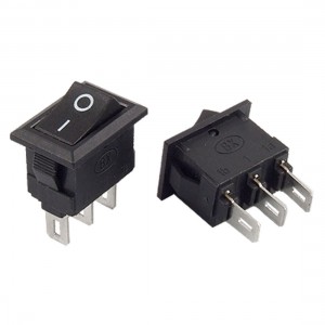 10pcs x AC 250V 3A 3 Pin ON/ON 2 Position SPDT Snap-in Boat Rocker Switch