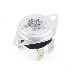 AC 250V 20A 92 Celsius Plastic Thermostat Switch KSD303