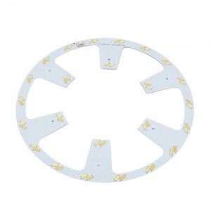 24W DC72-80V 300mA 80LM/W Warm White 48 SMD 7030 LED Aluminum Base Heatsink