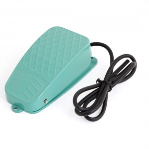 250V 10A SPDT NO NC Momentary Power Foot Pedal Switch Footswitch Green