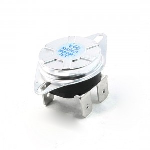 250VAC 20A 75C Normal Close Temperature Control Bimetal Thermostat KSD302T