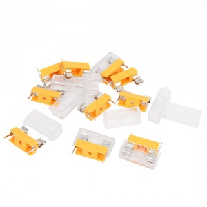 10Pcs 250V 6A Dual Terminals 5 x 20mm Fuse PCB Panel Mount Holder