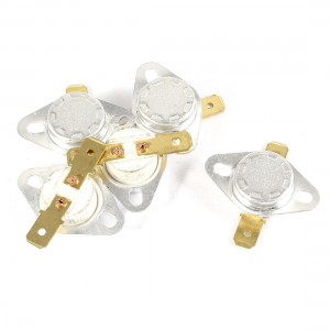 5PCS KSD301 250V 10A 80 Celsius Normal Close Temperature Controlled Switch