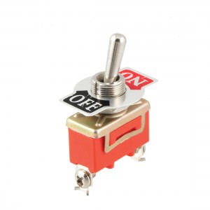 AC 250V 15A ON/OFF 2 Position SPST Two Terminals Toggle Switch