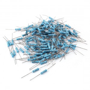 200Pcs 2W 1% Tolerance 60K Ohm Axial Lead Flameproof Metal Film Resistor