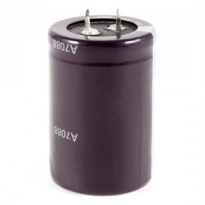 450V 680uF 105C Aluminum Electrolytic Capacitor Brown 35x52mm