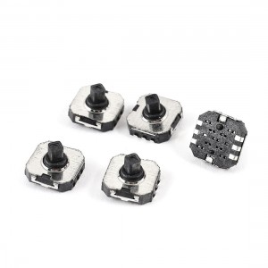 5pcs SMD SMT Panel PCB 6-Terminal 5 Way Momentary Tactile Switch 7x7x5mm