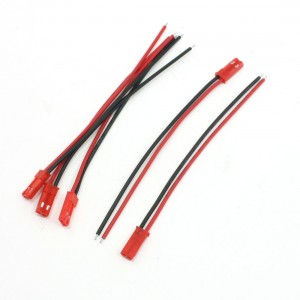 5 x 2Pin JST Male Connector 3.9" 100mm 22AWG Wire for RC Plane Li-Po Battery