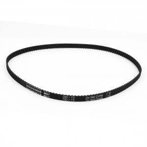 T5x750 150 Teeth 10mm Width Rubber Drying Machine Timing Belt Black