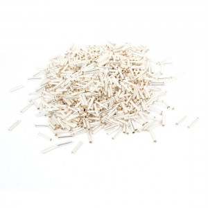 2000PCS Non-Insulated Wire Ferrules EN1010 for 18AWG 1mm Square Cable