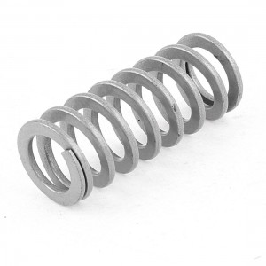Silver Tone Extra Light Load Press Coil Compression Die Spring 17mmx11mmx40mm