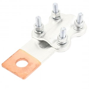 400A JTL Copper Aluminum Jointing Clamp Cable Terminal 13mm Ring 1 2" Stud