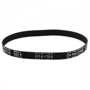 T2.5x317.5 127-Teeth 10mm Wide 2.5mm Pitch Groove Timing Belt for 3D Printer