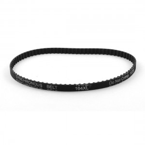 XL-164 82 Teeth 031 7.9mm Width Black Rubber Cogged Industrial Timing Belt 16.4"