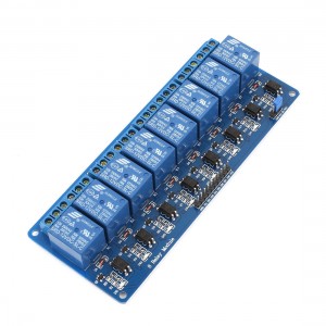 LED Indicator Light 8-CH Relay Module DC12V for AVR PIC DSP ARM MSP430