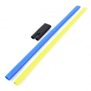 2Pcs 20mm Dia 25-50mm2 Cable Heat Shrink Tubing w 2 Way Breakout Boot Set