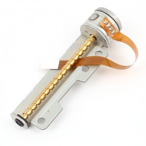 50mm x 3mm Screw Shaft 2 Phase 4 Wire Micro-Step Stepper Motor DC 3-6V