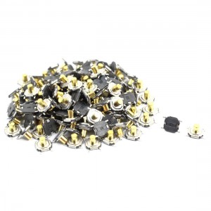 Momentary Push Button 4-Pin Tact Switch SMD PCB 4mmx4mmx3.5mm 150pcs