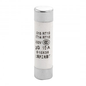 20pcs Electrical 10A Cartridge Type Cylindrical Fuse Links 10 x 38mm