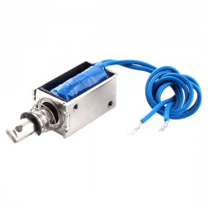 10mm 5N Pull Type Open Frame Magnet Solenoid Electromagnet DC 12V 300mA