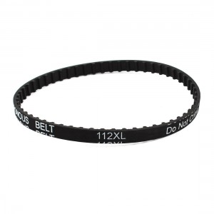 112XL 025 56 Teeth 6.4mm Width 284.48mm Pitch Length Timing Belt Black