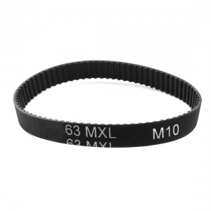 63MXL025 79-Tooth 6.4mm Width Groove Cogged Timing Belt 160.63mm for 3D Printer