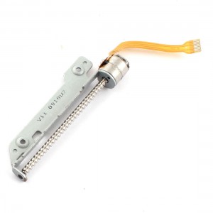 57mm x 3mm Screw Shaft 2 Phase 4 Wire Micro-Step Stepper Motor DC 3-6V