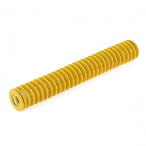 Yellow Chromium Alloy Steel Tubular Section Mould Die Spring 12x6x80mm