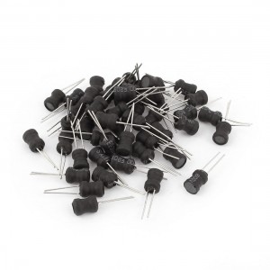 50PCS Electric Component 152K 1.5mH 400mA 6x8mm 10% Radial Inductors