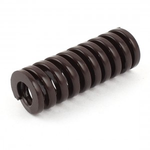Brown Extra Heavy Load Press Flat Coil Compression Die Spring 18mm x 9mm x 50mm