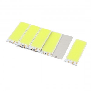 3W DC9-11V 300mA 80-90LM/W White LED Light COB Bead Chip 10pcs