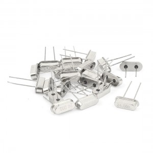 20 Pcs 24MHZ 24.000M 24M HZ Passive Quartz Crystal Oscillator Silver Tone HC-49S