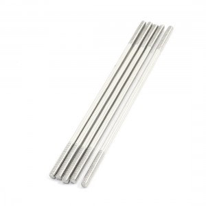 5pcs Both End 2mm Thread Dia Steel Main Blade Linkage Rod 65mm Long