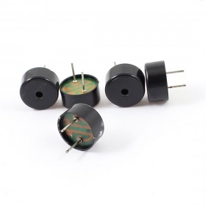 5 Pcs 14x7mm DC 1-30V 2mA 2P Terminal Industrial Electromagnetic Buzzer