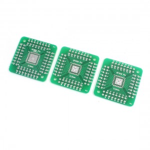 SMD QFN64 QFN56 to DIP56 DIP64 Double Sides Adapter PCB Converter Plate 3Pcs