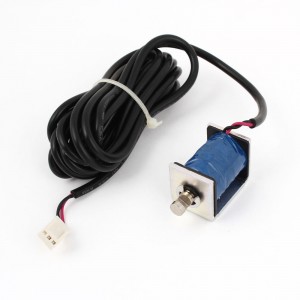 DC 24V 1.09A 26.18W Pull Design 5mm 300gf Electromagnet Solenoid